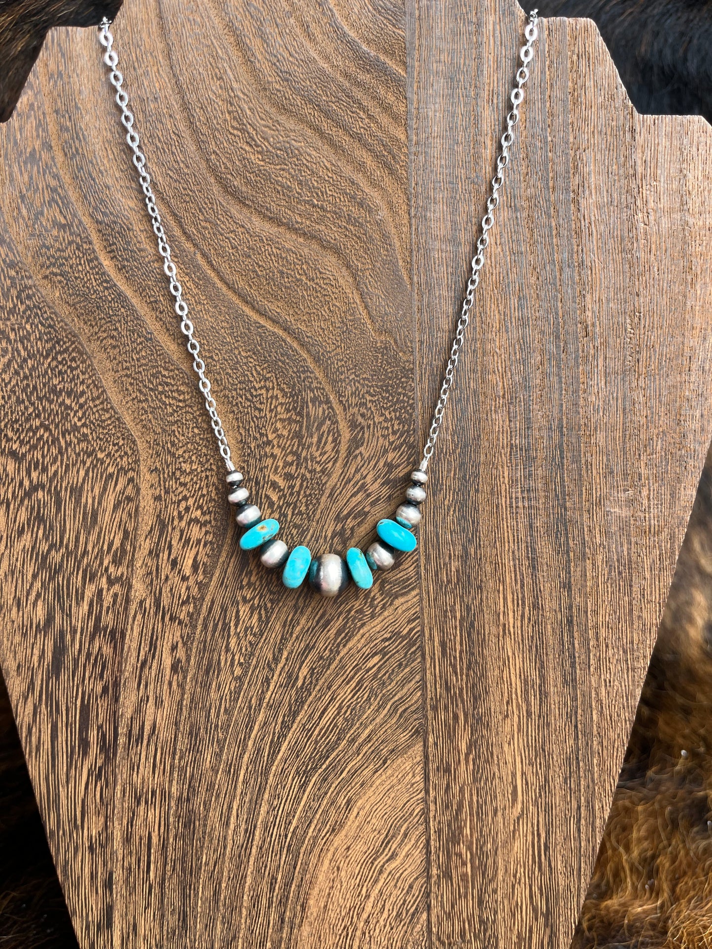 Turquoise Simple Chain