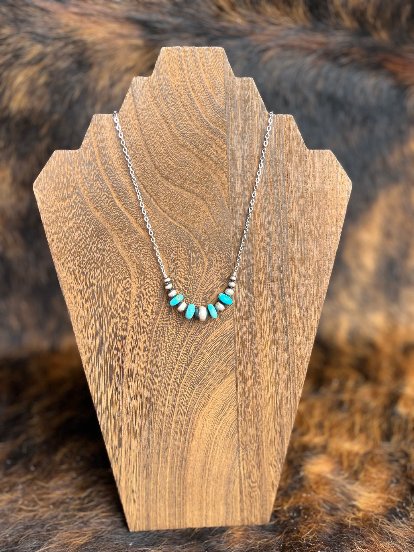 Turquoise Simple Chain