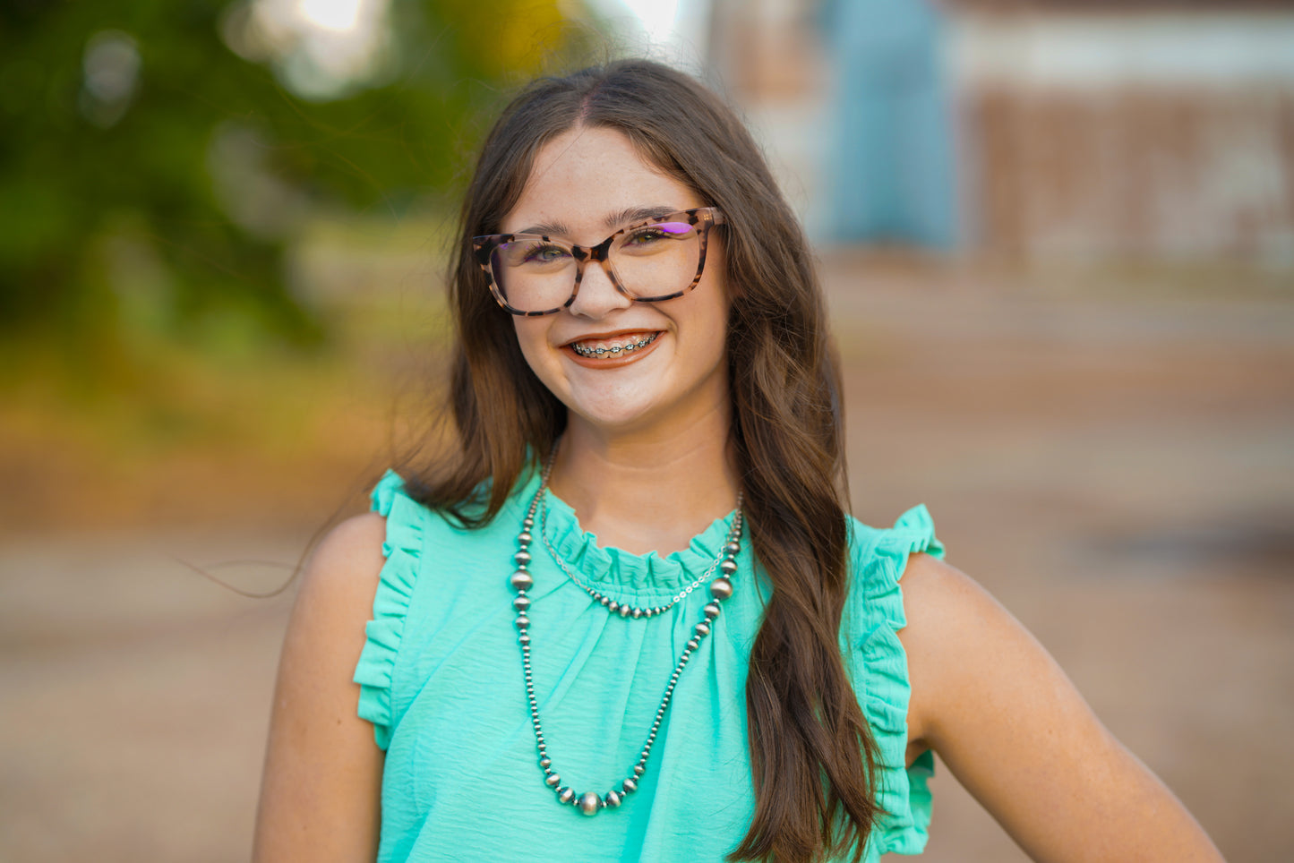 Simple Western Beaded Necklace