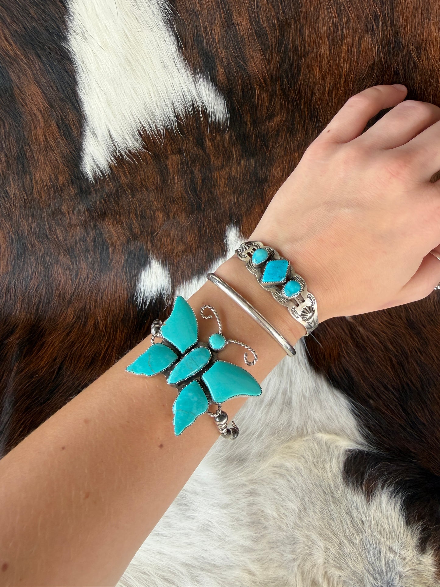 Turquoise Butterfly Bracelet