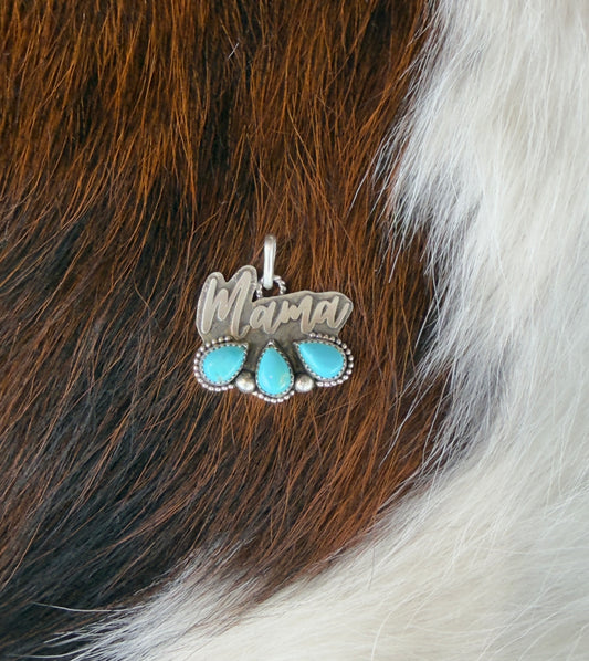 Turquoise Mama Pendent🩵