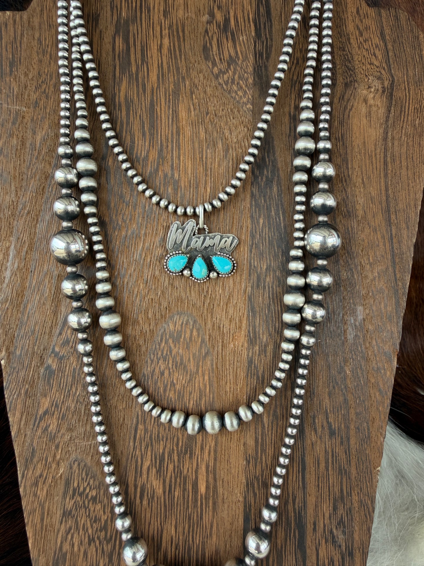 Turquoise Mama Pendent🩵