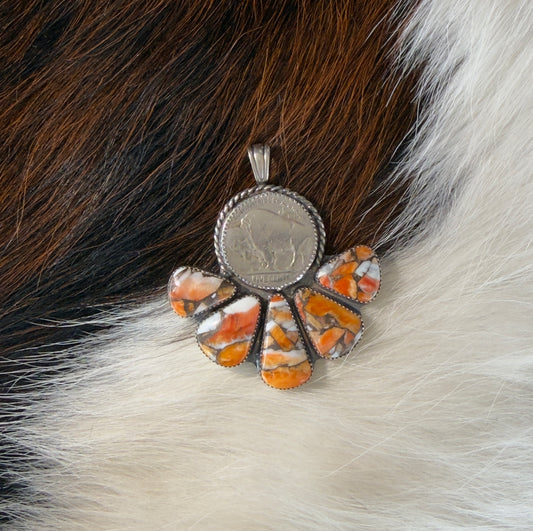 Orange Spiny Buffalo Coin🧡
