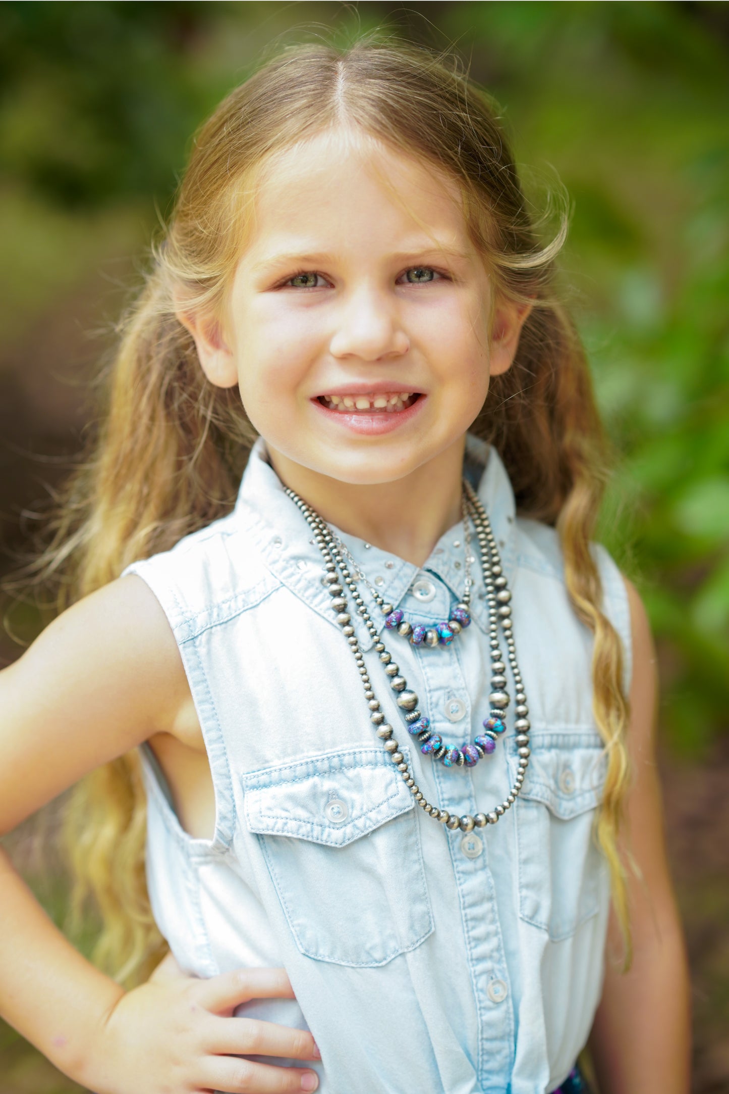 Purple & Turquoise Necklace